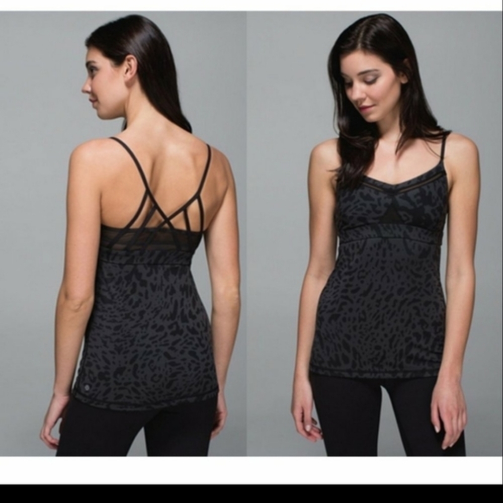 Lululemon Just Breathe‎ Tank Top Black  Criss - Picture 2 of 6